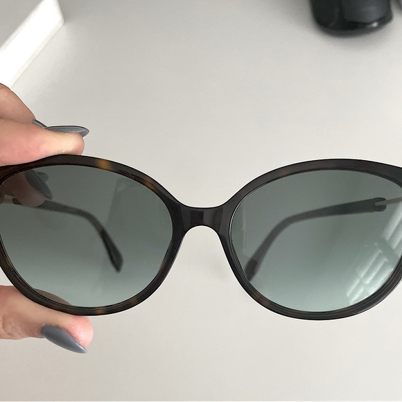 FENDI Sunglasses FF 0374/S Dark Havana/green Shaded - Picture 3 of 9